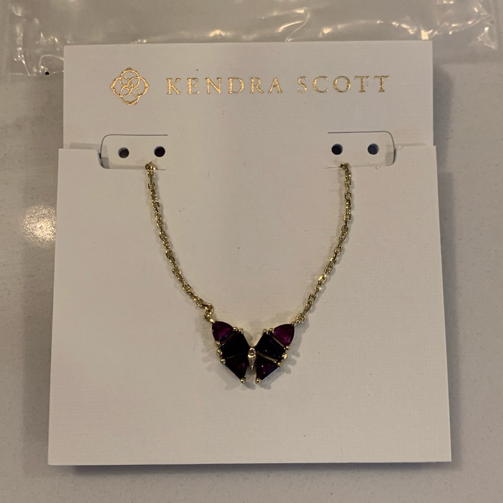 Brand new never opened Kendra Scott Blair Butterfly Gold Pendant Necklace.